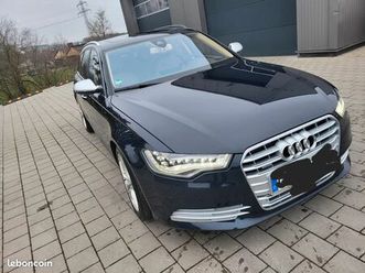 audi a6 avant v6 3.0 tdi 381ch - quattro - mtm - attelage - carnet d'entretien disponible