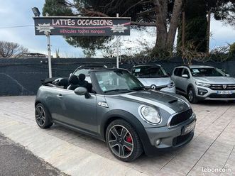mini cooper s cabriolet 1.6i 211cv john cooper works 2010