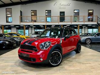 mini countryman cooper s 184cv toit ouvrant panoramique chili red entretien à jours