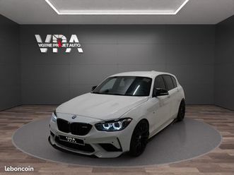 bmw serie 1 m140i 3.0i 340ch m sport - ligne miltek - shadow line - sièges chauffants - par choc av style m2