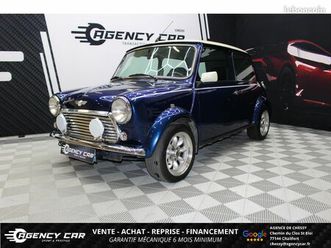 rover mini 1.3l berline cooper, historique d'entretien complet depuis l'achat