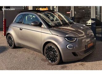 fiat 500e cabriolet electric finition la prima - 118ch 58ppm 42kwh grande autonomie-320kmh bva 1ère main