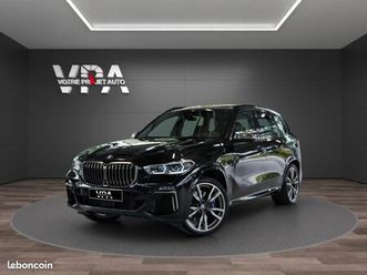 bmw x5 m50d xdrive 400 ch - noir saphir • apple carplay • toit panoramique • hud • h&k • laser