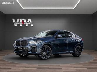 bmw x6 xdrive30d 265 ch pack m - gris arctic • hud • caméra 360° • toit ouvrant • laser • ahk