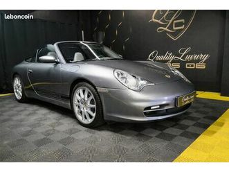 porsche 911 996 3.6 320ch cabriolet – ims – embrayage – suivi complet – belle configuration