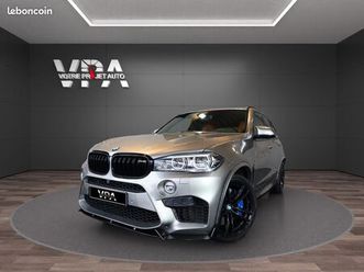 bmw x5m f85 4.4 v8 575 ch xdrive • b&o • toit panoramique • caméra 360° • hud • soft-close