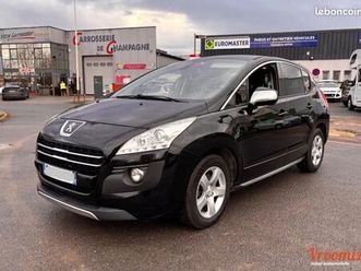 peugeot 3008 i 2.0 hdi 200 hybrid4 bmp6 163 cv 4 roues motrices/affichage tête haute/régulateur