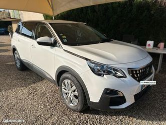 peugeot 5008 7 places 1.5 bluehdi 130ch active business + attelage + options + ... 2020