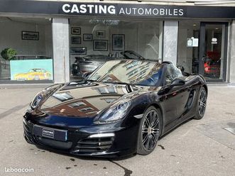 porsche boxster 2.7i - 265 - bv pdk - start&stop type 981 cabriolet black edition