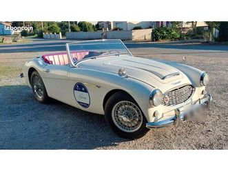 austin healey 3000 100/6 bn4 4 places - pas de frais à prévoir