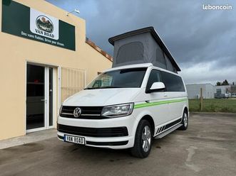 magnifique vw t6 multivan 150 ch - bva dsg 7 - toit relevable - gps - led - camera - grand chauffage