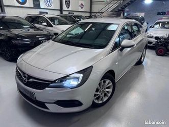 opel astra 1.5d 122cv 1°-main 75000km elegance tva xenon led bva-9 led clim-auto carplay garantie