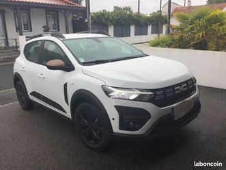 dacia sandéro stepway extrême + éco-g 100-24 collaborateur renault