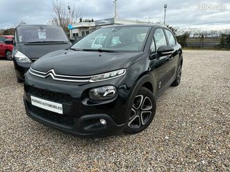 citroen c3 puretech 110cv bva 2 places noir metal