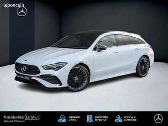 mercedes cla shooting brake 200 d amg line to sieges avants chauffants volant
