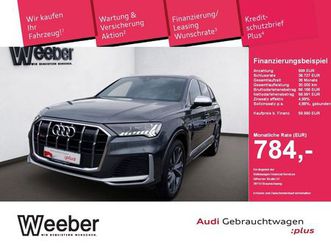 audi sq7 *ahk*matrix led*leder*360°cam*sthz*navi*