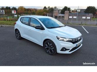 dacia sandero journey tce 90 auto (retraité personnel usine renault) full option boîte automatique