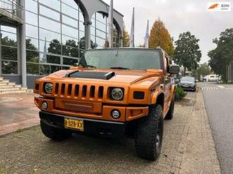 hummer hummer h2 sut 6.0 aut pick-up .lpg,alle opties — hummer — marktplaats