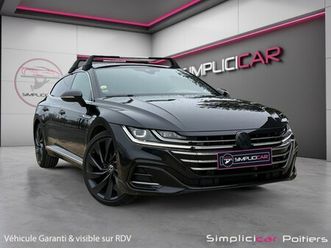 volkswagen arteon shooting brake 2.0 tdi evo scr 150 dsg7 r-line camera 360 to carplay garantie 12 mois