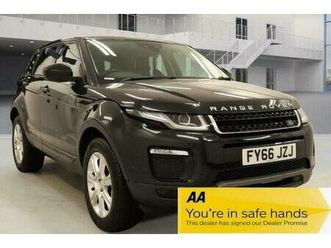 range rover evoque 2.0 td4 se tech auto 4wd euro 6 (start/stop) 5dr