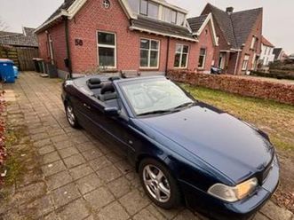 volvo c70 2.4 t cabrio 2001 blauw — volvo — marktplaats