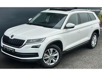 skoda kodiaq 2.0 tdi 150 style dsg7 + toit ouvrant + attelage +