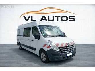 renault master 3 phase 1 - cabine approfondie 7 places - 2.3 dci 125 cv - année 2011 - possibilité lot 3 master pro/export