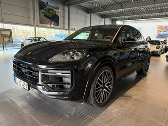 porsche cayenne e-hybrid coupé black edition