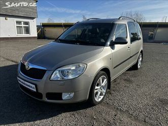 škoda roomster 1,6 i-dsg-polokůže-webasto