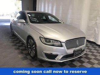 used 2017 lincoln mkz reserve i