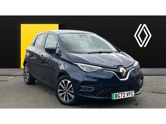 renault zoe 100kw gt line + r135 50kwh rapid charge 5dr auto