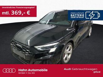 audi a3 sportback 45 tfsie s line b&0 hud matrix virt