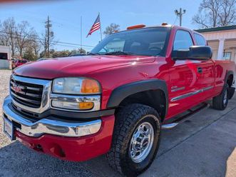 used 2003 gmc sierra 2500 sle h/d extended cab