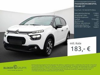 citroën c3 puretech 110 s&s eat6 shine
