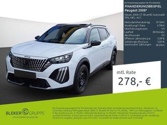 peugeot 2008 neuer 2008 gt bluehd automatik rfk, mfl, a