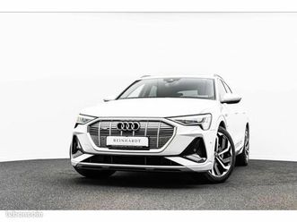 audi e-tron sportback 55 408ch s line e-quattro - attelage amovible - toit ouvrant - caméra