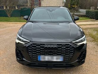 q3 sportback black edition 35 tfsi 150 ch s tronic 7 sline