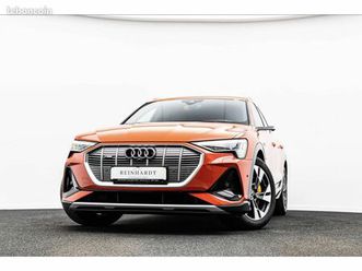 audi e-tron sportback 55 408ch s line e-quattro - bang & olufsen - tête haute - retro virtuels
