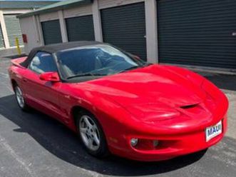 2001 pontiac firebird convertible