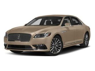 used 2017 lincoln continental reserve