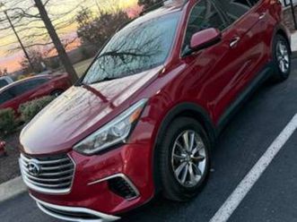 2018 hyundai santa fe xl 3row 93k miles