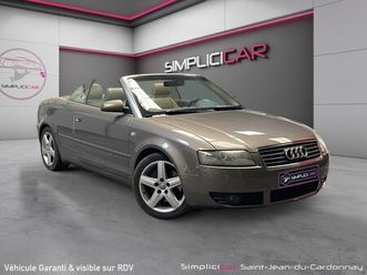 audi a4 cabriolet 1.8t 163 ambition luxe cuir