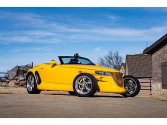 1999 plymouth prowler convertible with only 10,539 original miles