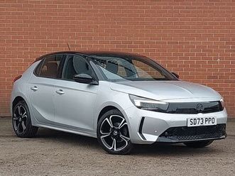 2023 vauxhall corsa 1.2i gs