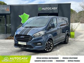 ford transit custom 2.0 ecoblue 170 l1h1 sport bva 5 places / garantie 2028 / attelage / caméra