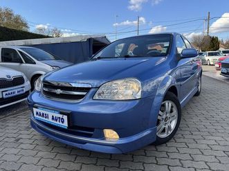 chevrolet lacetti sedan 1.6 16v wtcc street edition magyarországi!limitált modell!nagyon szép állapot!
