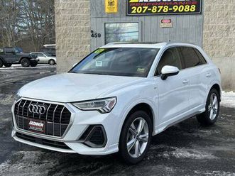2021 audi q3 s-line premium plus quattro with only 45k miles!!!
