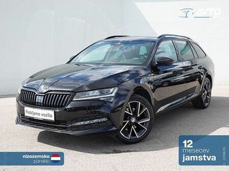 škoda superb 1.5 tsi sportline combi dsg+f1+matrix+kamera