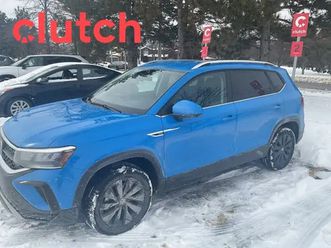 2023 volkswagen taos comfortline w/apple carplay & android auto,