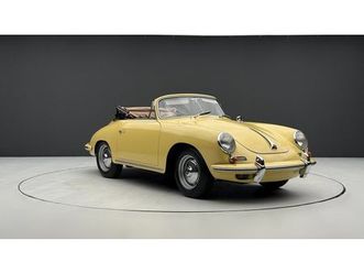 1960 porsche 356 b 1600 reutter cabriolet